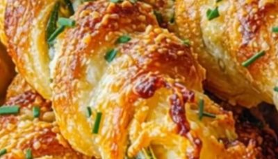Cheese and Jalapeño Puff Pastry Twists Recipe