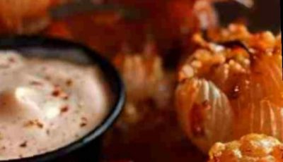 Baby Air Fryer Blooming Onions