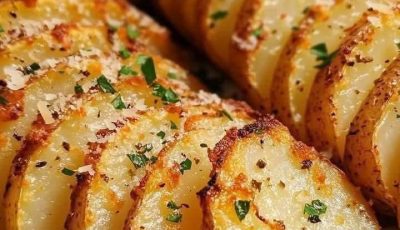 Sliced Baked Potatoes