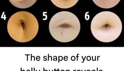 The shape of your belly button says a lot about your personality.