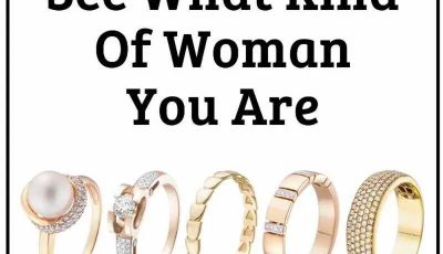 Pick a Ring and Discover What Kind of Woman You Are