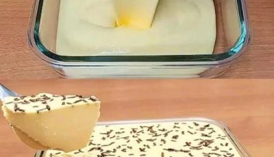Creamy 2-ingredient dessert: Quick and easy in 3 simple steps