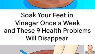 Soak Your Feet in Vinegar Once a Week and Watch These 9 Health Problems Disappear