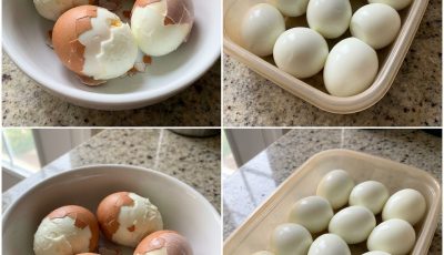 Chef’s Clever Hack for Perfectly Peeled Hard-Boiled Eggs