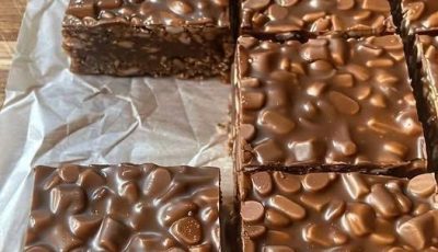 Chocolate Crunch Bars from Scratch