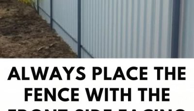 ALWAYS Place Your Fence with the Front Side Facing the Neighbor — Here’s Why