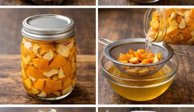 Orange Peel & Vinegar: A Powerful Natural Cleaner