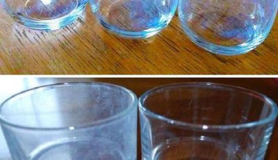 Here’s How to Remove White Patina from Glasses and Make Them Shine with a Cool Trick