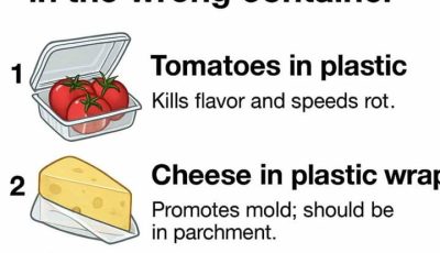 Most do this wrong. 10 foods you’re storing in the wrong container