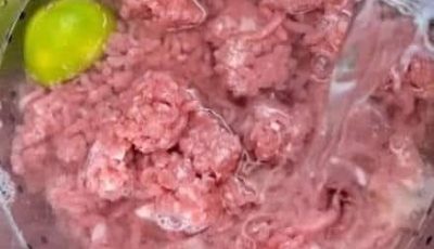 Should you wash minced beef before cooking it?