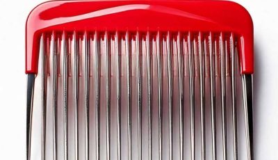 I found a tiny red object in a kitchen drawer that looks like a comb and has lengthy metal prongs. Do you know what it is?