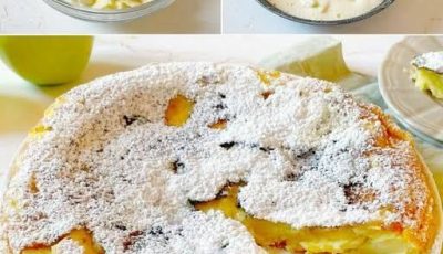 APPLE OMELETTE can be made in a pan in 5 minutes! This soft and delicious no-bake dessert you’ll love!