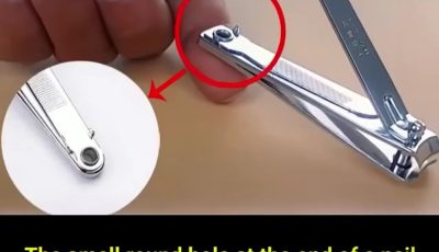 The Secret Function of the Small Hole on a Nail Clipper