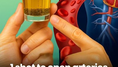 1 shot to open arteries instantly (prevent heart attack & stroke)