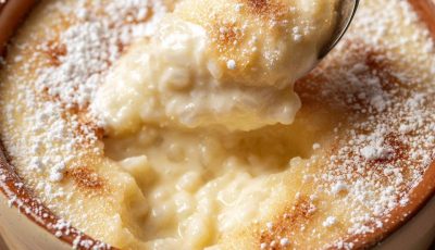 Amish Cozy Delight”: Only 3 ingredients. I prepare it when I want comfort without spending much time.