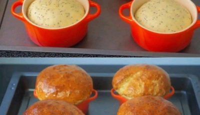 Soft & Fluffy Poppy Seed Milk Buns