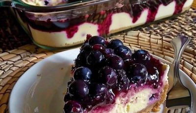 Fresh Blueberry Cheesecake