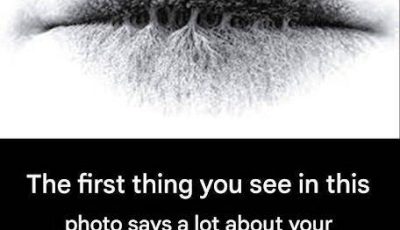 What do you see in the image? The answer reveals your psychological nature.Check the first comment 