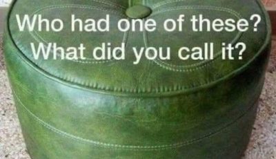 Who Else Grew Up With This Green Seat Sitting Quietly in the Corner of the Living Room — the One Everyone Used but No One Owned, the One That Was a Footrest, a Chair, a Storage Box, and Somehow a Piece of Childhood All at Once… and What Did Your Family Call It Back Then?Check the first comment 