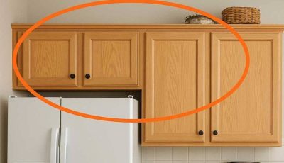 Most people consider these cupboards useless. Here’s the right way to utilize them.