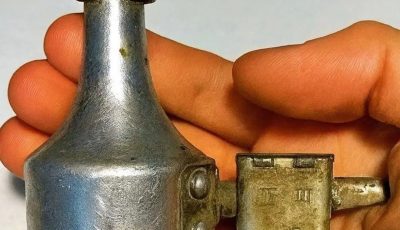 Mio figlio ha trovato questo nel nostro giardino… e ora ci chiediamo a cosa serva questa strana cosa. Sapete cosa vedete nella foto?