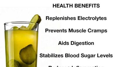 Health Benefits of Drinking Pickle Juice