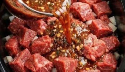 Slow Cooker 5-Ingredient Beef Stew (Easy, Hearty Family Dinner)