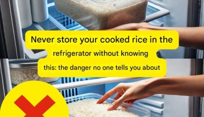 Never store your cooked rice in the refrigerator without knowing this: the danger that no one tells you about