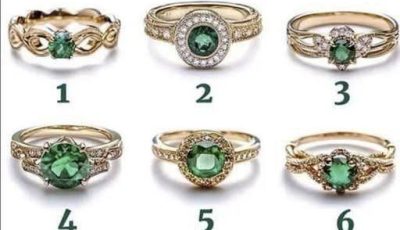 The ring you choose will reveal your true character.