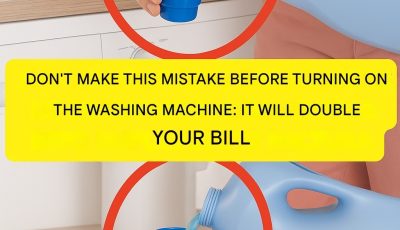 Don’t make this mistake before turning on your washing machine – this will double your bill