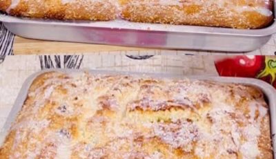 The famous cake my mom baked in the 80s and 90s: simple and delicious