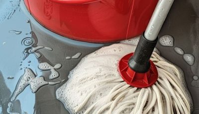 My nana swears by this heavy duty floor cleaner recipe! Her floors always sparkled!