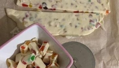 Four-Ingredient Nougat Bars