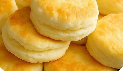 Melt-in-Your-Mouth 2-Ingredient Biscuits