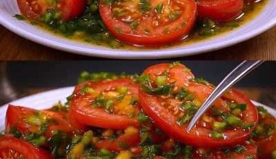 Magic Tangy Tomato Salad with Fresh Herbs