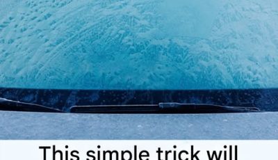 Quick tip to defrost your car window in seconds