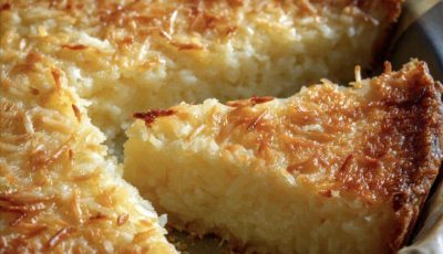 Easy Coconut Rum Pie