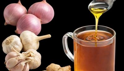 The Ultimate Home Remedy: Lemon Juice, Honey, Garlic, Onion, and Grated Ginger