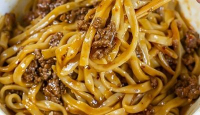 🍜 Mongolian Ground Beef Noodles: The 20-Minute Weeknight Wonder That Tastes Like Takeout!