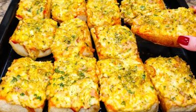Breakfast in 5 minutes! Hot sandwiches. Simple but delicious!