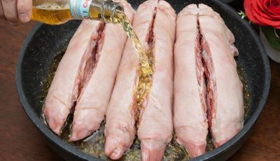 The little-known method for preparing tender, flavorful beer-braised pork knuckles.