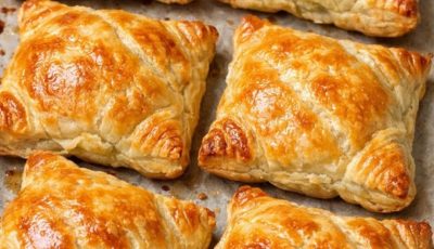 5-Ingredient Oven-Baked Potato Curry Puff Parcels — Crispy, Golden Comfort in Every Bite!