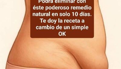 Limpia Colon Y Desinflama Tu Vientre Con Esta Mezcla Casera