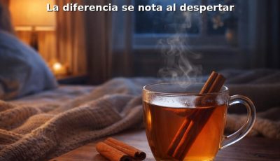 EL SECRETO DE LA ABUELA: BEBER AGUA DE CANELA ANTES DE DORMIR