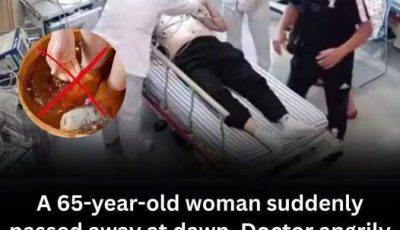  A 65-Year-Old Woman Died Suddenly at Dawn —doctors say her bedtime habits were the real kil.ler